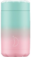 Chilly's Reusable Food Pots - Hot or Cold Foods in Leakproof Container 500ml Gradient Pastel